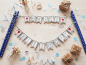 Preview: Mini Wimpelkette Happy Birthday - ITH-Stickdatei
